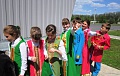 Ребята воскресной школы посетили с концертом войсковую часть поселка Рассвет Ростовской области