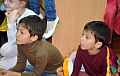 Воспитанники воскресной школы поздравили с Пасхой ребят из детского приюта «Преображение»
