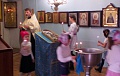 Воспитанники социально-реабилитационного центра посетили Введенский храм