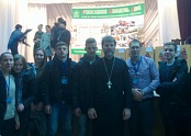 Молодые активисты Введенского храма во главе с настоятелем приняли участие в Сретенской молодежной конференции 