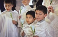 Ребята воскресной школы выступили на приходе с Рождественским спектаклем по мотивам сказки "12 месяцев"