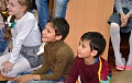 Воспитанники воскресной школы поздравили с Пасхой ребят из детского приюта «Преображение»