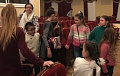 Ребята воскресной школы вместе с родителями посетили спектакль в молодежном театре