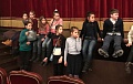 Ребята воскресной школы вместе с родителями посетили спектакль в молодежном театре