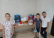 Ежегодная акция "Соберем ребенка в школу". Ежегодная акция "Соберем ребенка в школу".